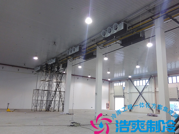 餐飲公司建造21000立方米大型食品冷藏庫造價多少錢？_浩爽制冷
