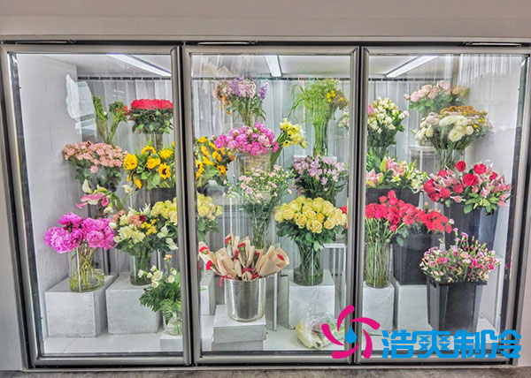 花店冷庫適合風(fēng)冷還是直冷？-浩爽制冷