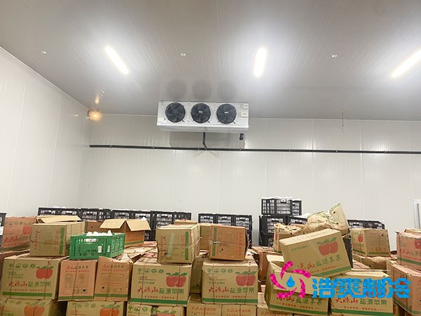 大型超市水果冷庫建造費(fèi)用大概多少錢？-浩爽制冷
